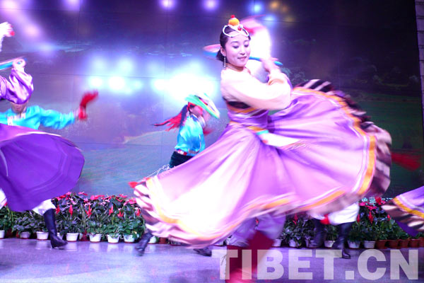 西藏馆热巴表演